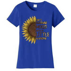 SheS Sunshine Mixed Hurricane Sunflower Lovers Gift Women's T-Shirt