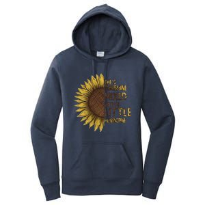 SheS Sunshine Mixed Hurricane Sunflower Lovers Gift Women's Pullover Hoodie