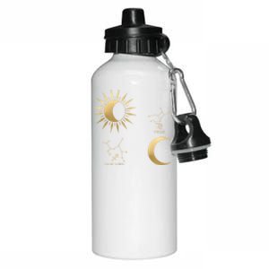 Sagittarius Sunvirgo Moon Zodiac Great Gift Aluminum Water Bottle