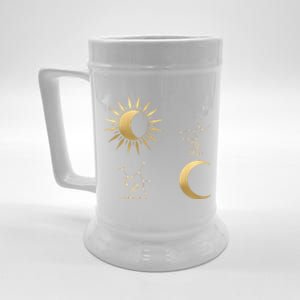 Sagittarius Sunvirgo Moon Zodiac Great Gift Beer Stein