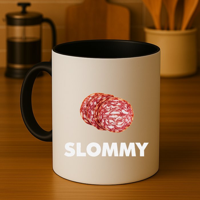 Slommy Salami Meme Oddly Specific Funny Memes Internet Memes Mug