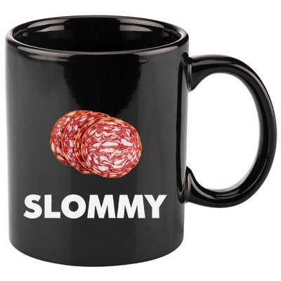 Slommy Salami Meme Oddly Specific Funny Memes Internet Memes 11oz C Handle Ceramic Mug