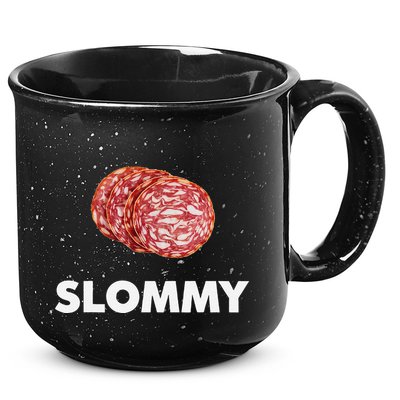 Slommy Salami Meme Oddly Specific Funny Memes Internet Memes 15oz Campfire Ceramic Mug
