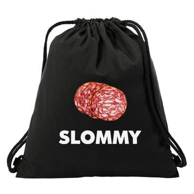 Slommy Salami Meme Oddly Specific Funny Memes Internet Memes Drawstring Bag