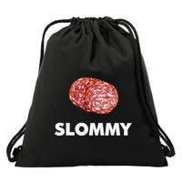 Slommy Salami Meme Oddly Specific Funny Memes Internet Memes Drawstring Bag