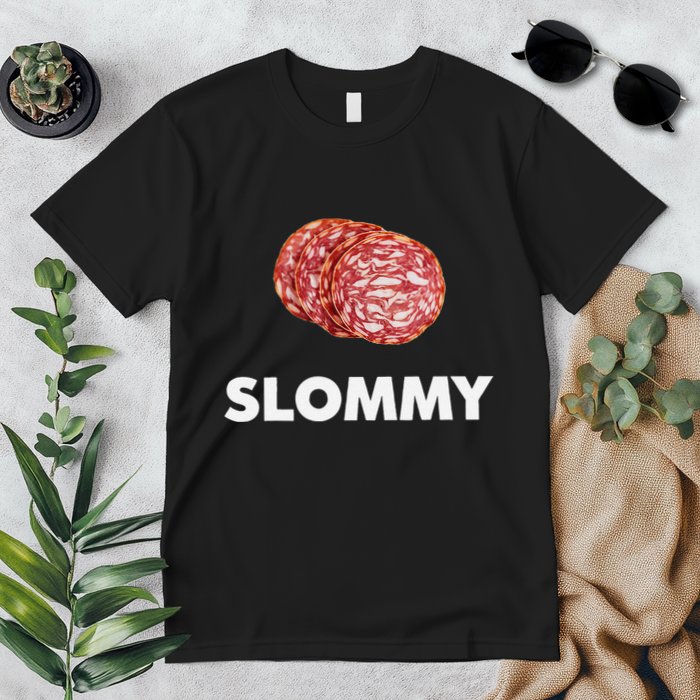 Slommy Salami Meme Oddly Specific Funny Memes Internet Memes Premium T-Shirt