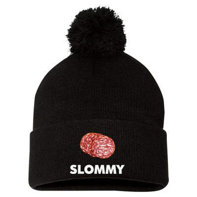 Slommy Salami Meme Oddly Specific Funny Memes Internet Memes Pom Pom 12in Knit Beanie