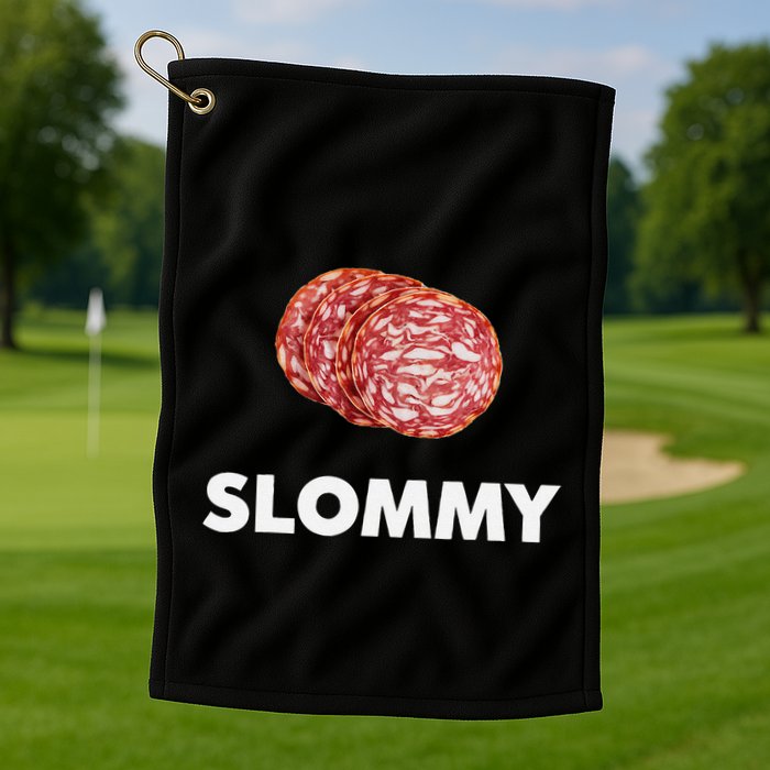 Slommy Salami Meme Oddly Specific Funny Memes Internet Memes Golf Towel
