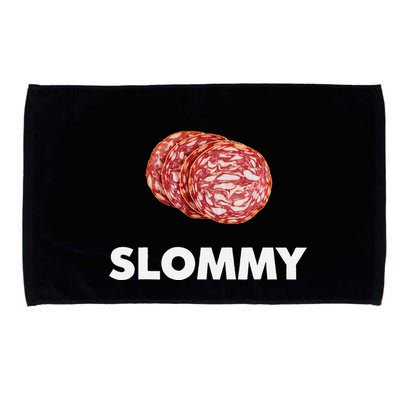 Slommy Salami Meme Oddly Specific Funny Memes Internet Memes Microfiber Hand Towel