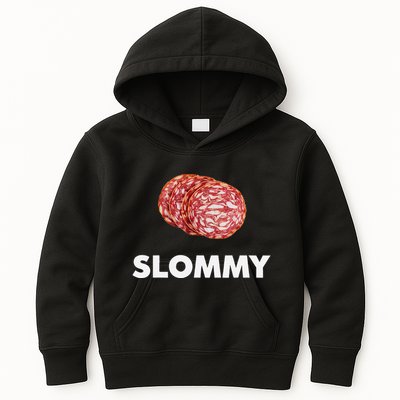 Slommy Salami Meme Oddly Specific Funny Memes Internet Memes Kids Hoodie