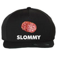 Slommy Salami Meme Oddly Specific Funny Memes Internet Memes Wool Snapback Cap