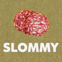 Slommy Salami Meme Oddly Specific Funny Memes Internet Memes Garment-Dyed Women's Muscle Tee