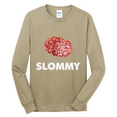 Slommy Salami Meme Oddly Specific Funny Memes Internet Memes Tall Long Sleeve T-Shirt