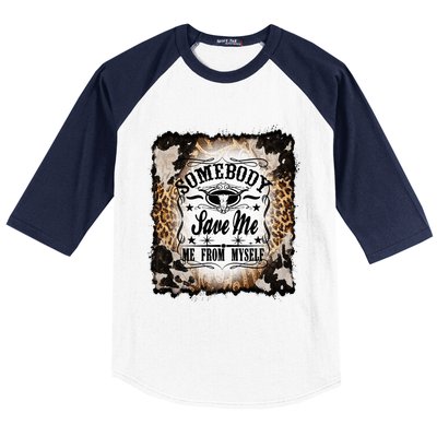 Somebody Save Me Country Music Nashville Baseball Sleeve Shirt