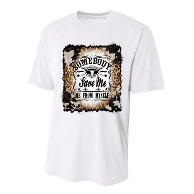 Somebody Save Me Country Music Nashville Performance Sprint T-Shirt