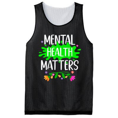 Support Squad Mental Health Awareness Lime Green Ribbon Mesh Reversible Basketball Jersey Tank