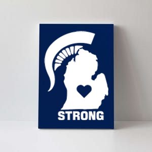 SPARTAN STRONG MSU ST Patricks Day Canvas