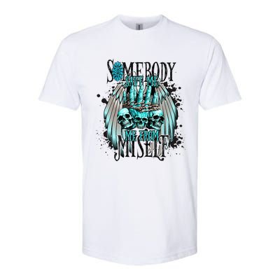 Somebody Save Me From Myself Softstyle CVC T-Shirt