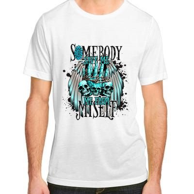 Somebody Save Me From Myself Adult ChromaSoft Performance T-Shirt