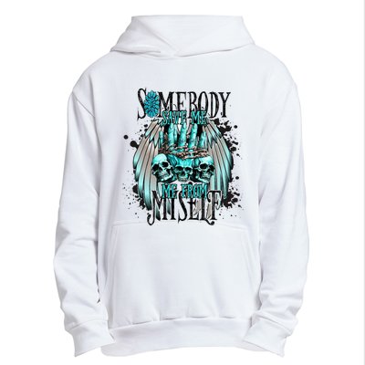 Somebody Save Me From Myself Urban Pullover Hoodie