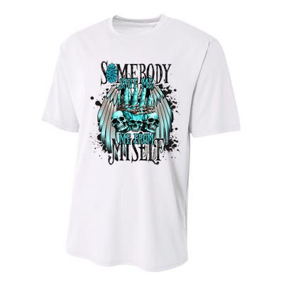 Somebody Save Me From Myself Performance Sprint T-Shirt