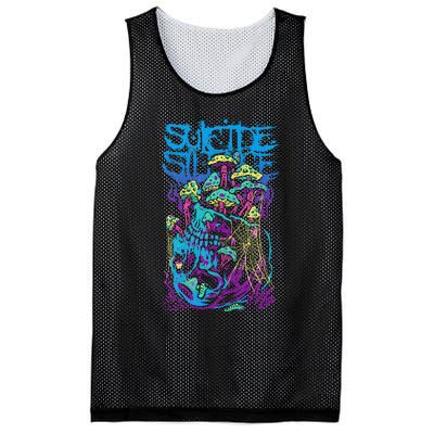 Suicide Silence Mushroom Mesh Reversible Basketball Jersey Tank