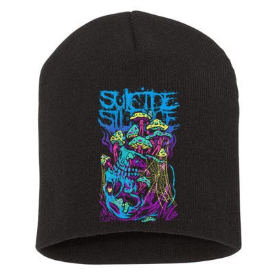 Suicide Silence Mushroom Short Acrylic Beanie