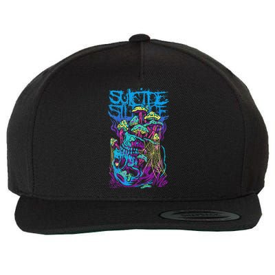 Suicide Silence Mushroom Wool Snapback Cap