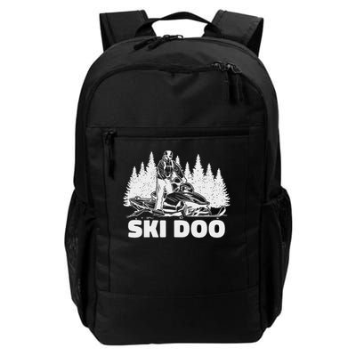 Snowmobiling Snow Machine Snowmobile Ski Doo Daily Commute Backpack