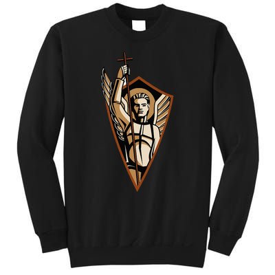 St Saint Michael the Archangel Catholic Angel Warrior Sweatshirt