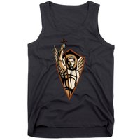 St Saint Michael the Archangel Catholic Angel Warrior Tank Top