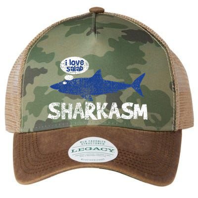 Shark Sharkasm Marine Biology Legacy Tie Dye Trucker Hat