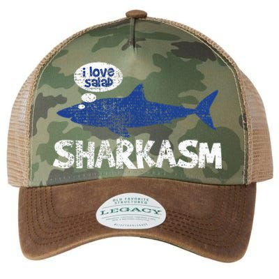 Shark Sharkasm Marine Biology Legacy Tie Dye Trucker Hat