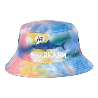 Shark Sharkasm Marine Biology Tie Dye Newport Bucket Hat