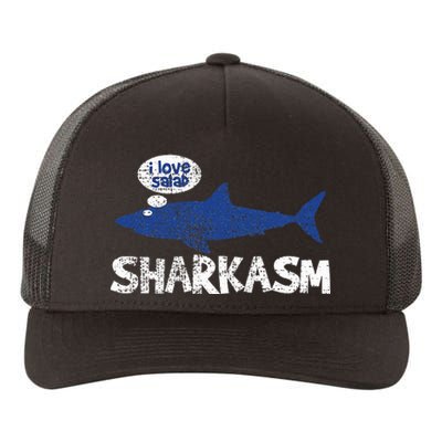 Shark Sharkasm Marine Biology Yupoong Adult 5-Panel Trucker Hat