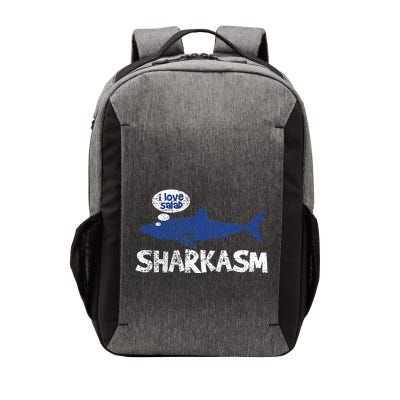 Shark Sharkasm Marine Biology Vector Backpack