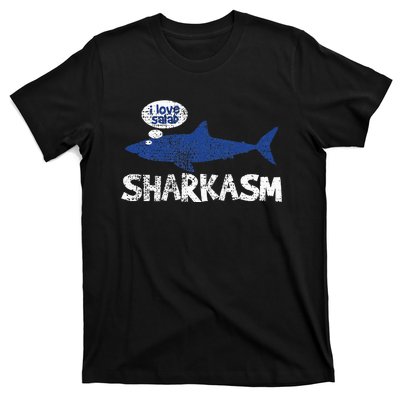 Shark Sharkasm Marine Biology Funny T-Shirt