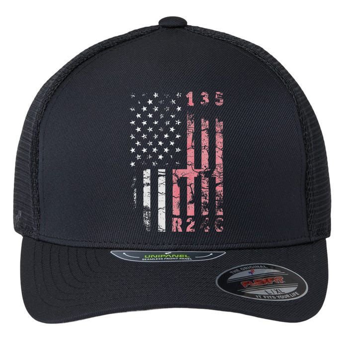 Stick Shift Muscle Car 6 Gears Mechanic Independence Day Flexfit Unipanel Trucker Cap