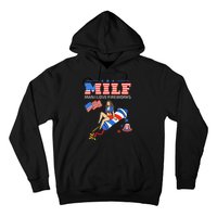 Saying Sarcastic MILF Man I Love Fireworks Hoodie