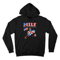 Saying Sarcastic MILF Man I Love Fireworks Tall Hoodie