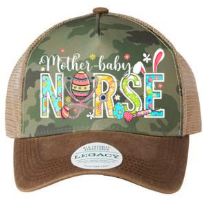 Stethoscope Scrub Mother Nurse Life Bunny Easter Day Gift Legacy Tie Dye Trucker Hat