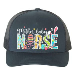 Stethoscope Scrub Mother Nurse Life Bunny Easter Day Gift Yupoong Adult 5-Panel Trucker Hat