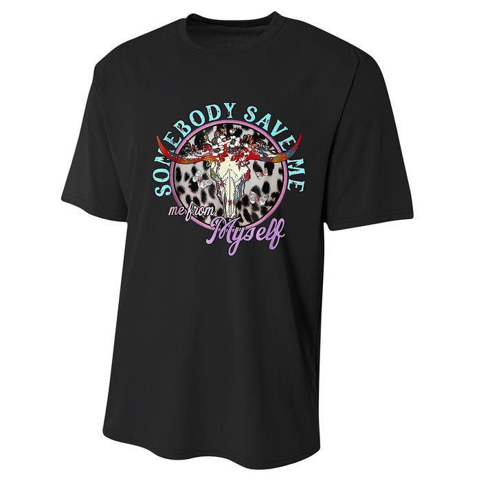 Somebody Save Me Country Music Performance Sprint T-Shirt