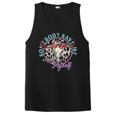 Somebody Save Me Country Music PosiCharge Competitor Tank