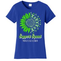 Support Squad Mental Health Awareness Green Ribbon Wo Women's T-Shirt