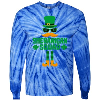 Shenanigans Squad Meaningful Gift St Patrick's Day Gift Tie-Dye Long Sleeve Shirt