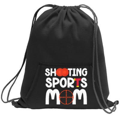 Shooting Sports Mom Shooting Sports Mother Sweatshirt Cinch Pack Bag