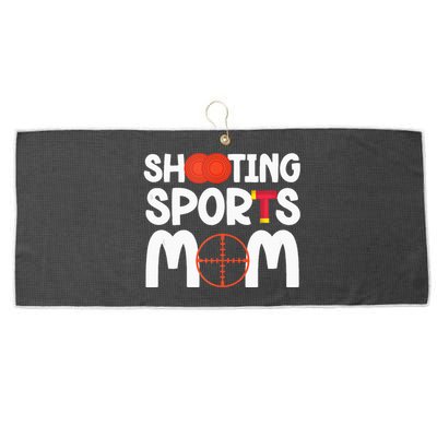 Shooting Sports Mom Shooting Sports Mother Large Microfiber Waffle Golf Towel