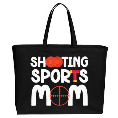 Shooting Sports Mom Shooting Sports Mother Cotton Canvas Jumbo Tote