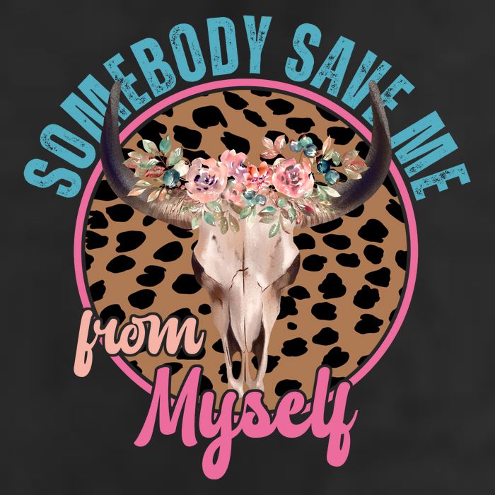 Somebody Save Me From Myself Country Music Retro 25L Jumbo Tote